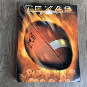2001 Texas Football Media Guide - Derrick Johnson, Cedric Benson UT Longhorns